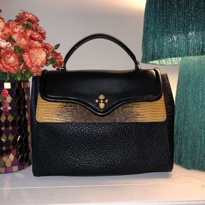 Rebecca Minkoff Leather Snake Embossed Bag